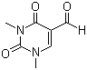 structure of CAS# 4869-46-9, 1,3-二甲基尿嘧啶-5-甲醛
