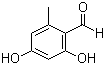 structure of CAS# 487-69-4, 2,4-二羟基-6-甲基苯甲醛