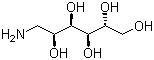 structure of CAS# 488-43-7, 1-氨基-1-脱氧-D-山梨糖醇
