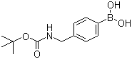 structure of CAS# 489446-42-6, 4-(N-叔丁氧羰基氨甲基)苯硼酸