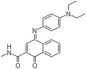 CAS # 4899-82-5, 4-[[4-(Diethylamino)phenyl]imino]-1,4-dihydro-N-methyl-1-oxo-2-naphthalenecarboxamide
