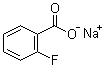 structure of CAS# 490-97-1, Sodium 2-fluorobenzoate