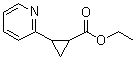 CAS 登录号：4903-95-1, 2-(2-吡啶基)环丙烷羧酸乙酯