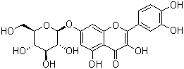 CAS # 491-50-9, Quercetin-7-glucoside, Quercetin-7-O-beta-D-glucopyranoside