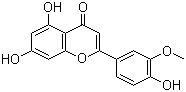 structure of CAS# 491-71-4, 金圣草(黄)素