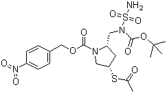 structure of CAS# 491878-06-9, Doripenem side-chain