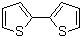CAS # 492-97-7, 2,2'-Bithiophene, 2-(2'-Thieno)thiophene, 2,2'-Dithienyl