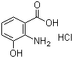 structure of CAS# 4920-81-4, 3-羟基邻氨基苯甲酸盐酸盐