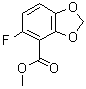 CAS 登录号：492444-07-2, 6-氟-2,3-亚甲二氧基苯甲酸甲酯