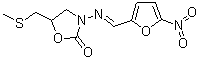 CAS # 4936-47-4, Nifuratel, 5-Methylthiomethyl-3-(5-nitrofurfurylideneamino)-2-oxazolidone