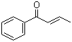 structure of CAS# 495-41-0, 1-苯基-2-丁烯-1-酮