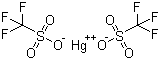structure of CAS# 49540-00-3, Mercury(II) trifluoromethanesulphonate