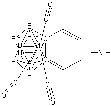 CAS # 49564-26-3, N,N,N-Trimethylmethanaminium [(7,8,9,10,11-eta)-7,8-(1,3-butadiene-1,4-diyl)nonahydro-7,8-dicarbaundecaborato(2-)]tricarbonylmanganate(1-)