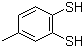 structure of CAS# 496-74-2, Toluene-3,4-dithiol