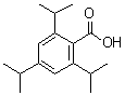 structure of CAS# 49623-71-4, 2,4,6-三异丙基苯甲酸