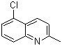 structure of CAS# 4964-69-6, 5-氯喹哪啶