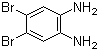 structure of CAS# 49764-63-8, 4,5-Dibromo-1,2-benzenediamine
