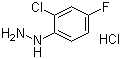 structure of CAS# 497959-29-2, 2-氯-4-氟苯肼盐酸盐