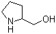 structure of CAS# 498-63-5, 2-(Hydroxymethyl)pyrrolidine