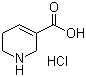structure of CAS# 498-96-4, 1,2,5,6-四氢吡啶-3-羧酸盐酸盐