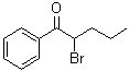 structure of CAS# 49851-31-2, alpha-Bromovalerophenone