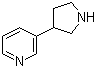 CAS # 498548-09-7, (-)-3-(3-Pyrrolidinyl)pyridine