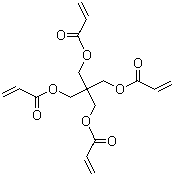 structure of CAS# 4986-89-4, 季戊四醇四丙烯酸酯