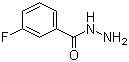 CAS # 499-55-8, 3-Fluorobenzoic hydrazide, 3-Fluorobenzhydrazide