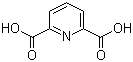 structure of CAS# 499-83-2, 2,6-Pyridinedicarboxylic acid