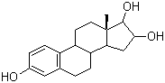 structure of CAS# 50-27-1, Estriol