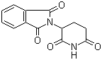 CAS 登录号：50-35-1, 沙利度胺, 酞咪哌啶酮, N-(2,6-二氧代-3-哌啶基)-邻苯二甲酰亚胺