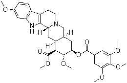 structure of CAS# 50-55-5, Reserpine