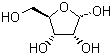 structure of CAS# 50-69-1, D-Ribose