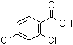 structure of CAS# 50-84-0, 2,4-Dichlorobenzoic acid