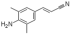 CAS # 500292-94-4, (2E)-3-(4-Amino-3,5-dimethylphenyl)-2-propenenitrile