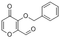 structure of CAS# 500371-01-7, 3-(Benzyloxy)-4-oxo-4H-pyran-2-carbaldehyde