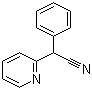 structure of CAS# 5005-36-7, alpha-(2-吡啶基)-苯乙腈