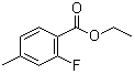 structure of CAS# 500579-61-3, 2-氟-4-甲基苯甲酸乙酯