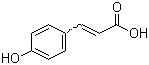 structure of CAS# 501-98-4, 4-Hydroxycinnamic acid