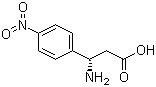 structure of CAS# 501030-96-2, (S)-3-Amino-3-(4-nitrophenyl)propionic acid