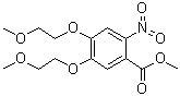 CAS # 501684-22-6, 4,5-Bis(2-methoxyethoxy)-2-nitrobenzoic acid methyl ester
