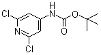 structure of CAS# 501907-61-5, tert-Butyl (2,6-dichloropyridin-4-yl)carbamate