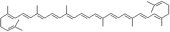 structure of CAS# 502-65-8, Lycopene
