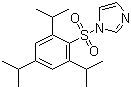 structure of CAS# 50257-40-4, 1-(2,4,6-Triisopropylphenylsulfonyl)imidazole
