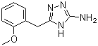 CAS # 502685-70-3, 5-(2-Methoxybenzyl)-4H-1,2,4-triazol-3-amine