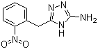 CAS # 502686-25-1, 5-(2-Nitrobenzyl)-4H-1,2,4-triazol-3-amine