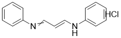 structure of CAS# 50328-50-2, N-[3-(Phenylamino)-2-propenylidene]benzenamine hydrochloride