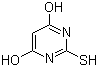 structure of CAS# 504-17-6, 4,6-二羟基-2-巯基嘧啶