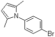 structure of CAS# 5044-24-6, 1-(4-溴苯基)-2,5-二甲基-1H-吡咯