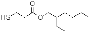 structure of CAS# 50448-95-8, 2-Ethylhexyl 3-mercaptopropanoate
